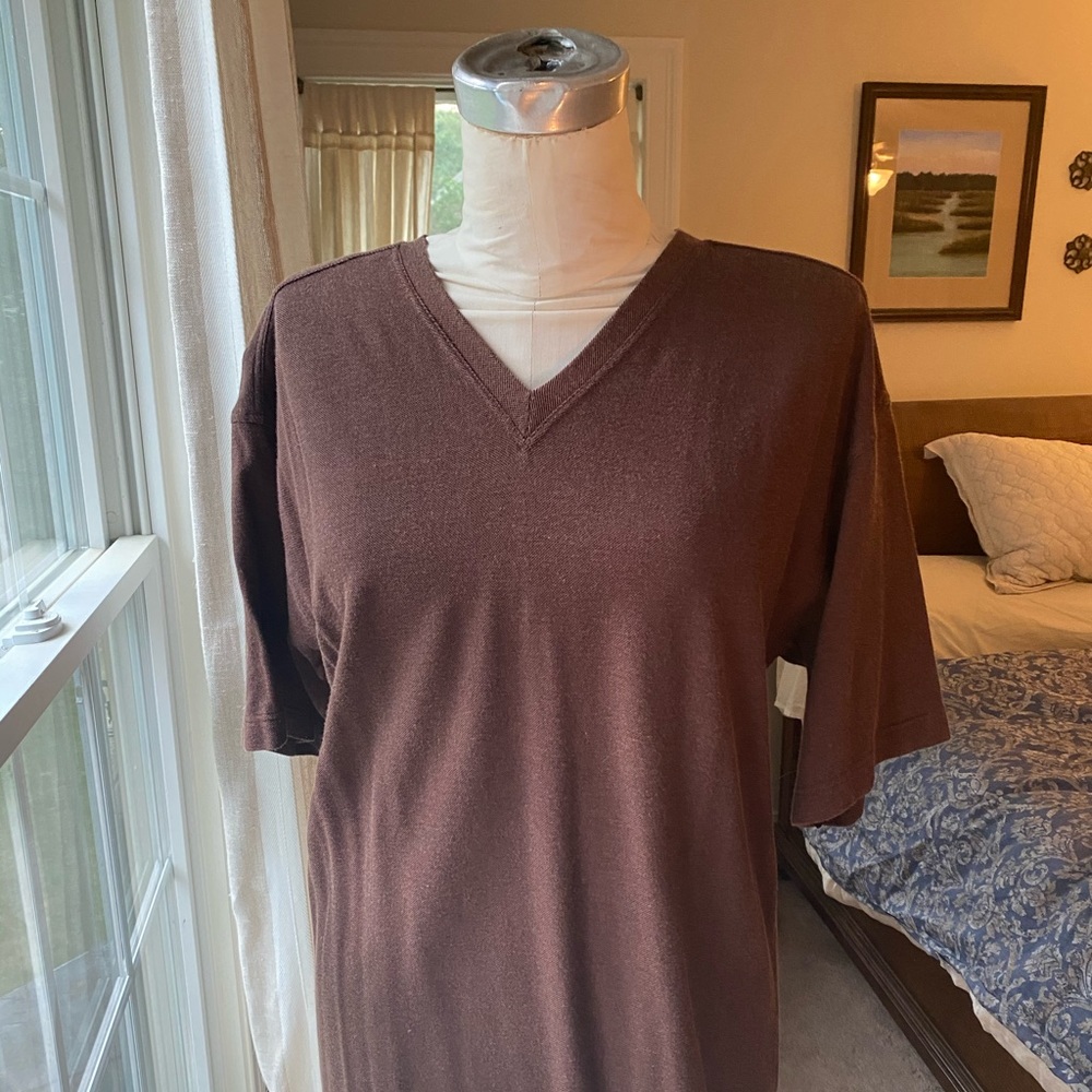 Vintage Barney’s New York long V-neck Tee